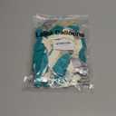 Teal Blue Silver White Balloons, 50Pcs Teal and Silver Balloons Turquoise Blue White Silver Confetti Latex Balloons for Wedding Bridal Shower Birthday Graduation Party Decorations