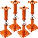 Adjustable House Jack 12-22" 9000lbs, Leveling Support for Floor & Porch