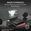 Razer Laptop Cooling Pad: Adaptive Smart - Intelligent Fan Control - Airtight Pressure Chamber - Fits Most Laptops & Macbooks 14 to 18" - Preset & Custom Fan Curves - 3 Port USB Type A - Chroma RGB