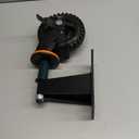 Eazy2hD 6 Inch Gate Wheel, 500Lbs Heavy Duty Gate Wheel with Brake, 360 Rotation Fence Gate Wheels, Spring Loaded Gate Caster for Wooden, Farm, Cattle & Metal Tube Swing Gate with Screws Screwdriver