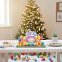 2 x BlinkWishes First Birthday Gifts, Baby 1st Birthday Wooden Decor, 3D Pop-Out Card Alternative, Laser-Cut Wood Tabletop Keepsake, Freestanding Tiered Tray Ornament, Gift for Baby Girls Boys