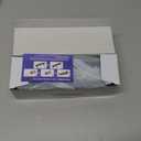 Dynamic Sequential White LED Side Marker Lights for Ford Mustang 2010 2011 2012 2013 2014 Front Rear Bumper Reflector Indicator Assembly, Smoked Lens