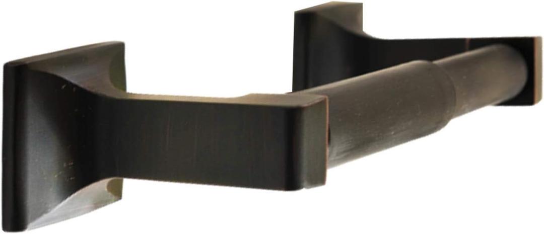 SENTO Oil Rubbed Bronze Toilet Paper Holder Wall Mount, Double Post Tissue Toilet Paper Holder, Easy Installation, Heavy Duty Metal, Oil Rubbed Bronze