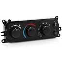 599-212 A/C Heater Climate Control Module Panel Switch Compatible with Dodge Ram 1500 2500 3500 2002-2005, Dodge Dakota 2001-2004, HVAC Air Conditioning Heater Control Switch Panel, # 55055905AA