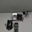 AT&T BL102 DECT 6.0 Cordless Phone for Home with Answering Machine, Call Blocking, Caller ID Announcer, Audio Assist, Intercom, and Unsurpassed Range, Silver/Black