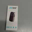 COMSOON Bluetooth Receiver for Car, Noise Cancelling 3.5mm AUX Bluetooth Car Adapter, Wireless Audio Receiver for Home Stereo/Wired Headphones, Hands-Free Call, 16H Battery Life - Black+Silver