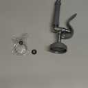 IMLEZON Pre Rinse Sprayer Commercial Sink Faucet Spray Valve Chrome Finished (Grey) (Gray)