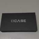 OCASE Compatible with iPhone 17 Pro Max Crossbody Wallet Case with Card Holder, PU Leather Zipper Handbag Phone Purse with RFID Blocking Kickstand Wrist Strap Lanyard 6.9 Inch, Brown