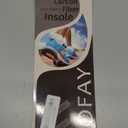 Mortons Extension Orthotic, Carbon Fiber Insole 1 PC Rigid Recovery Shoe Insert Plate for Men Women Morton's Toe, Turf Toe, Hallux Limitus, Hallux Rigidus, Arthritis, Broken Big Toe, 215 mm