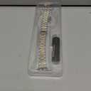 MioHHR Slim Metal Band Compatible with Apple Watch Band 42mm(Series 11 10) 41mm(Series 9 8 7) 40mm(Series 6 5 4 SE3/2/1) 38mm(Series 3 2 1),Stainless Steel iWatch Bands for Women,Silver/Gold