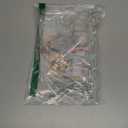 Zefy 18K Gold Silver Chain for Jewelry Making, 19.7ft 6 Rolls Stainless Steel Chains Bulk with 348 Pcs Charms, Jump Rings Lobster Clasps Set for DIY Bracelet Necklace Crafts (Medium)