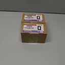 2 x ThunderWay Decorator Light Switch or Receptacle Outlet Wall Plate, Gloss Finish, Size 1-Gang 4.48" x 2.71", Unbreakable Polycarbonate Thermoplastic, UL Listed, Black