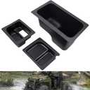 Underseat Storage Box Compatible with 2015-2021 Polaris Ranger 500/570 Mid-Size Accessories Under Seat Storage Bin Set Organizer Tray 50" Wide (fits: PRO-FIT Cage Model, 3PCS)