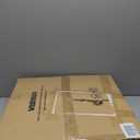 VOLISUN Low Profile Ceiling Fans with Lights and Remote, 19.7in Fandelier Ceiling Fan Flush Mount, 3000K-6500K Smart Bladeless LED Fan Light, White Modern Ceiling Fans with Lights for Bedroom