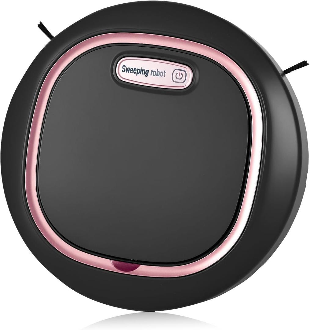 Robot Vacuum and Mop Combo, Equipped with Wireless Touch Button, Vacuum Robot Vacuum Cleaner and mop Combination, Silent, Advanced Obstacle Avoidance Suitable for Home Tiles Robot Vacuum and Mop Combo