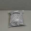 2 Pack Navy Blue White Plaid Ruffle Gingham Pillow Shams Standard Size, 100% Washed Cotton Checkered Farmhouse Shabby Pillowcases for Bed/Sofa Envelope Closure - 20''x26''