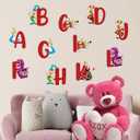 3 x Seyal Alice in Wondrland A-Z Alphabet Wall Sticker