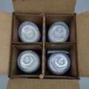 Dr. Brown's Anti-Colic Options+ Narrow Glass Baby Bottle with Level 1 Slow Flow Nipple, BPA-Free, 4 oz/120mL, 4-Pack