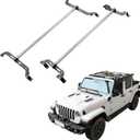 JOYTUTUS Roof Rack Cross Bars Compatible with Wrangler JL 4 Doors 2018-2026