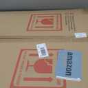 S'bagno 40X28 Gold LED Mirror for Bathroom with Frontlit & Backlit, LED Bathroom Mirror with Metal Frame, Anti-Fog, Stepless Dimmable, 3 Colors Temperature LED Vanity Mirror(Horizontal/Vertical)