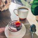 Mora Ceramic Ramekins - 4oz, Set of 6 - Small Oven Safe Baking Dishes/Cups - For Personal Pudding, Creme Brulee, Souffle, Serving Dip, Custard, Ice Cream - Single Mini Bowls - Vanilla White