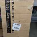 Elite Screens Aeon Series 138-Inch Projector Screen, 2.35:1 8K/4K Ultra HD Ready, Edge-Free Fixed Frame with ISF-Certified CineWhite UHD-B Projection Material for Home Theater, AR138WH2-WIDE