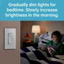 Legrand Radiant Wi-Fi Matter Smart LED Dimmer, Effortless Setup, Enhanced Compatibility with Apple HomeKit, Google Home, Alexa & SmartThings, Easy Wi-Fi Connectivity with Matter, Pack of 1