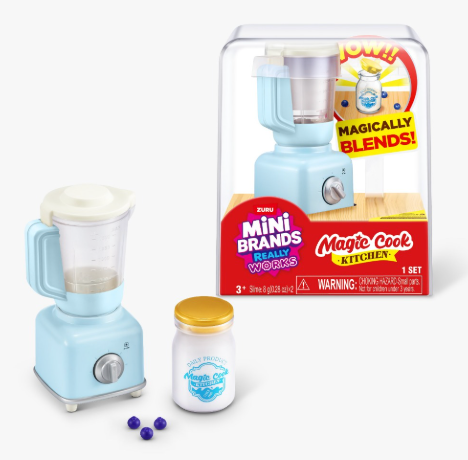 Zuru toy blender Mini Brands Cook Kitchen with accessories