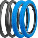 Kids Bike Tire 2 Tires and 2 Tubes 20x2.125 (57-406) Folding Tire for Kids Bikes Compatible Fits Most Kids Bikes