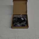 SZMP Solar Fountain Upgrade, 3.5W Solar Powered Bird Bath Fountains with Flower, Outdoor Water Feature Solar Pump with 7-in-1 Nozzles, 4 Fixed Pipes for Humingbirds, Garden, Pool, Pond, and Fish Tank (Black)