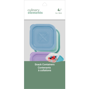 Snap Lid Containers 4 Count