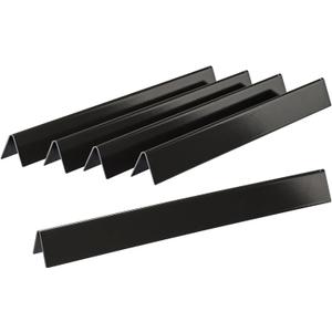 Leship 24.5" Flavorizer Bars for Weber 7539 Genesis 300 Series E310 E320 E330 S310 S320 Grill (with Side-Mounted Control), Porcelain-enameled Replacement for Weber 7540 (5 PCS)