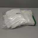 NICETOWN White Sheer Linen Curtains for Living Room 84 inch Length 2 Panels Set, Grommet Semi Sheer Privacy with Light Filtering Flax Window Treatments for Bedroom, W52 x L84