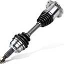 A-Premium CV Axle Shaft Assembly - Compatible with Dodge Dakota 1987 1988 1989 1990, 2.2L 2.5L 3.9L 5.2L, 4WD - Front Driver or Passenger Side, Replace# 4384801