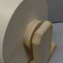 Allazone Hamster Wooden Running Wheel, Wooden Small Pets Exercise Wheel, Running Spinner Wheel Play Toy for Rat Gerbil Mice Chinchillas Hedgehogs Guinea Pigs, S