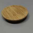 20 Pcs 4 Wine Glass Charcuterie Topper, Bamboo Round Wine Glass Charcuterie Board Topper, Dual Use Cup Topper Appetizer Plates for Family Gatherings, Bars, Restaurants