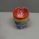 Mumufy 24 Pcs Kids Plastic Bowls Set Unbreakable 24 oz Cereal Plastic Snack Microwave Dishwasher Colorful Bowls Small Children Salad Dessert Fruit Soup BPA Free, 6 Colors