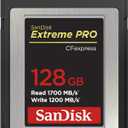 SanDisk 128GB Extreme PRO CFexpress Card Type B - SDCFE-128G-GN4NN, Silver