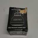 AISOSO High Pressure Shower Heads, Showerheads 3 Inches with 360 Rotation and Silicone Nozzles for Strong Spray Relaxing and Comfortable Shower, Brushed Nickel