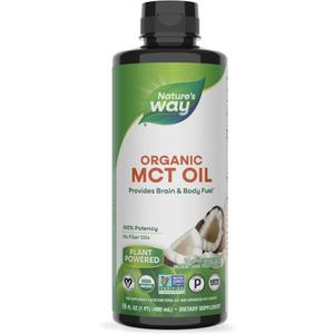 Organic MCT Oil Nature's Way 100% Potency Organic 16 fl oz
