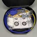 Auto Tightening Snow Chains Tire Chains For Cars Suv Pickup Trucks - Auto Tightening 1 Min Quick Fit AND Easy Installation, Reusable Universal Emergency Traction Snow Chains - Set of 2HKN110