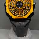 Portable Camping Misting Fan, Rechargeable, Auto Oscillation, Medium