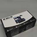 Miofive Dash Cam Car Front Rear 4K+4K WiFi Bluetooth Dash Cam with 64GB SD Card, Dual Car Camera with Parking Monitoring, Super Night Vision, HDR, G-Sensor, Loop Recording, App Control, Max 512GB