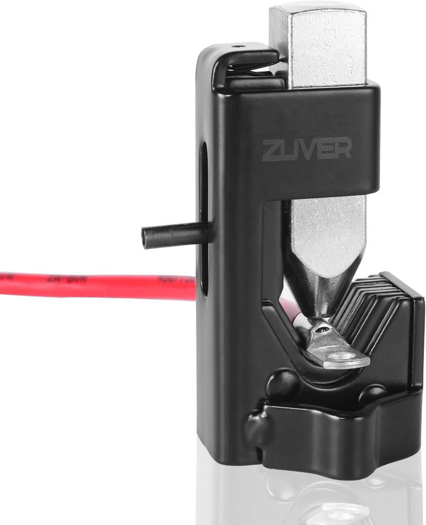 Hammer Lug Crimper Tool for 8 AWG to 4/0 AWG Battery and Welding Cables - Heavy Duty Crimping for Electrical and Automotive Applications