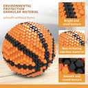 Befun Basketball Building Blocks Set, 579 Pieces Challenging STEM Building Kit for Adults & Teens 14 15 16, 3D Mini Soccer Model Educational Toy, Stress Relief Desk Decoration for Home & Office