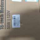 18 Inch Dimmable LED Ceiling Lights Fixtures, Super Bright 50W 5600 Lumens
