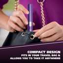 Wahl Clean & Confident Female Battery Pen Trimmer with Rinseable Blades for Eyebrows, Facial Hair, & Light Grooming- Hygienic Grooming & Easy Cleaning with Battery Included - Model 5640-100