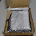 Flutesan 1 Pcs Black Knitting Pattern Holder, Fold up Cross Stitch Knitting Chart Keeper with 4 Pcs Replacement Magnets, Cross Stitch Accessories Supplies, Unfolded Size 16.7 x 10.6 Inch