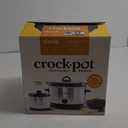 Crock-Pot 7 Quart Oval Manual Slow Cooker, Stainless Steel (SCV700-S-BR), Versatile Cookware for Large Families or Entertaining