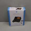 AT&T CD4930 Black Corded Phone with Digital Answering System, Caller ID, Extra-Large Tilt Backlit Display & Big Buttons